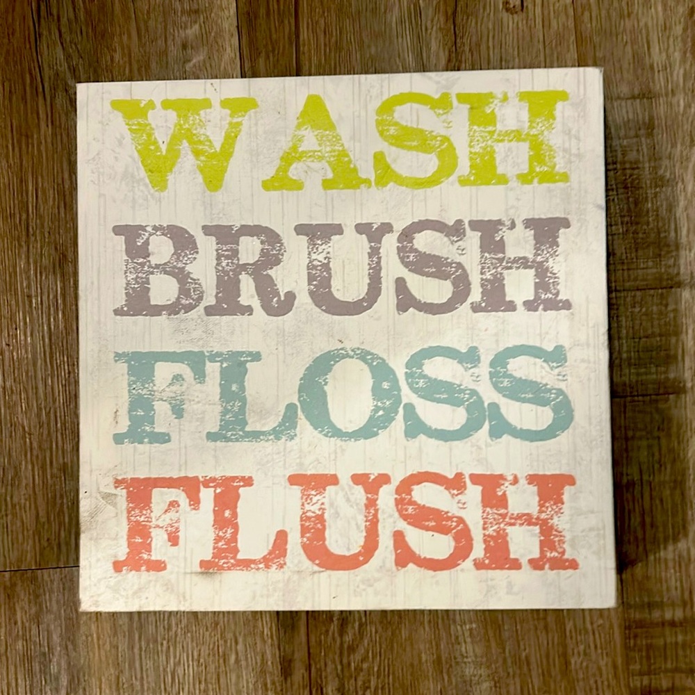 Bathroom wall art